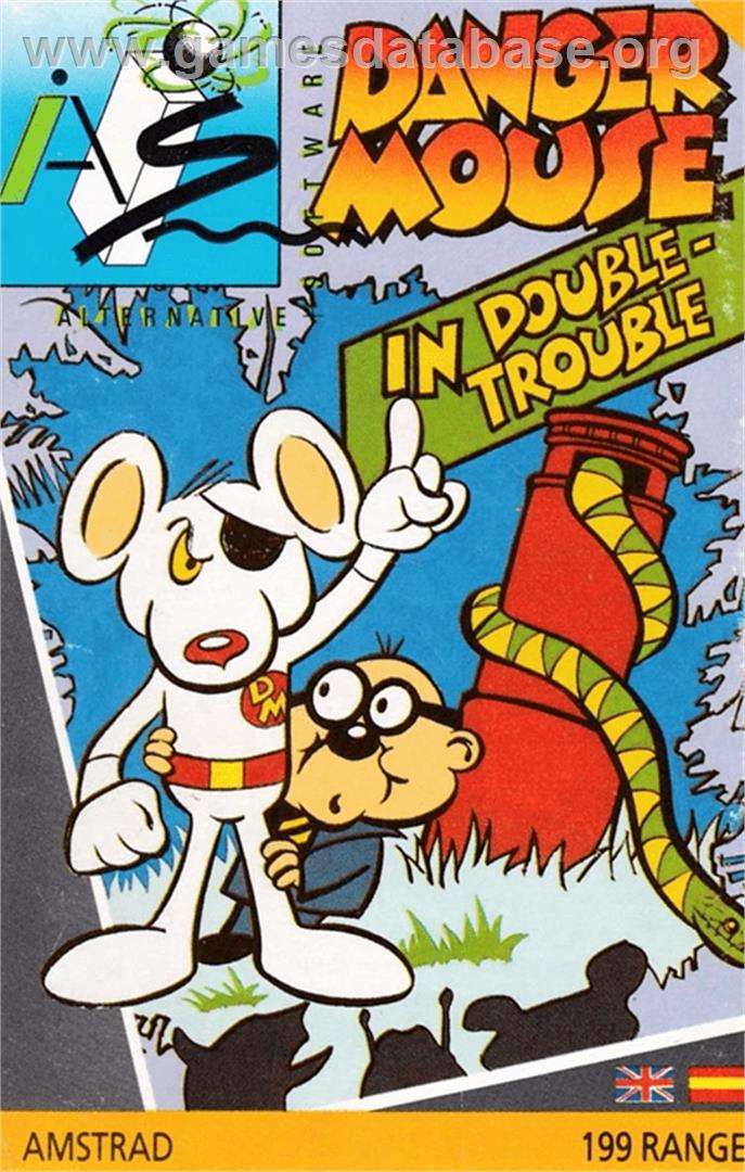 Danger Mouse in Double Trouble - Amstrad CPC - Artwork - Box
