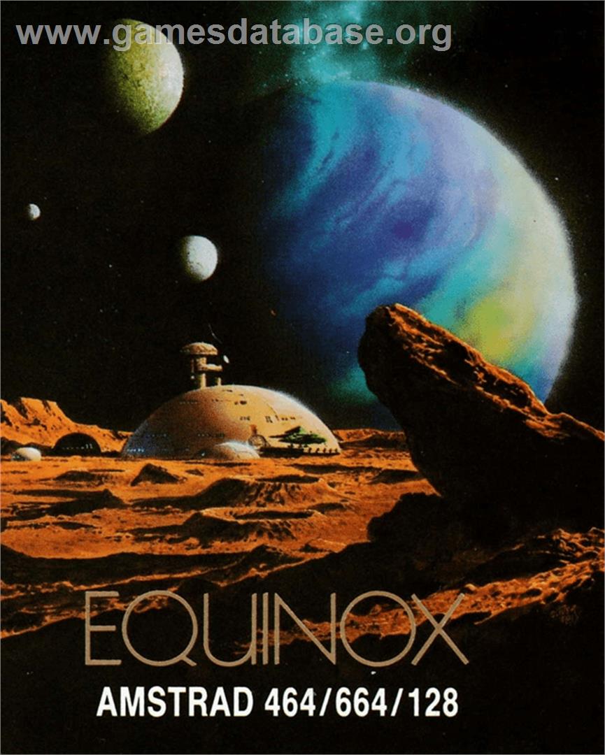 Equinox - Amstrad CPC - Artwork - Box