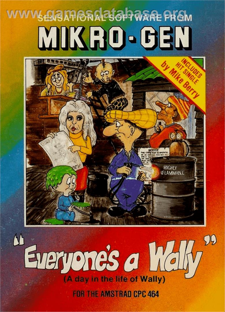 Everyone's A Wally (The Life of Wally) - Amstrad CPC - Artwork - Box