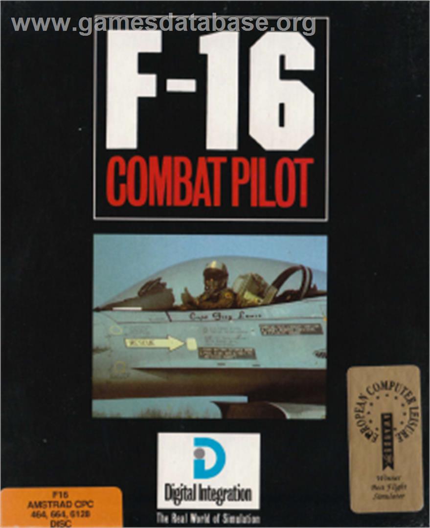 F-16 Combat Pilot - Amstrad CPC - Artwork - Box