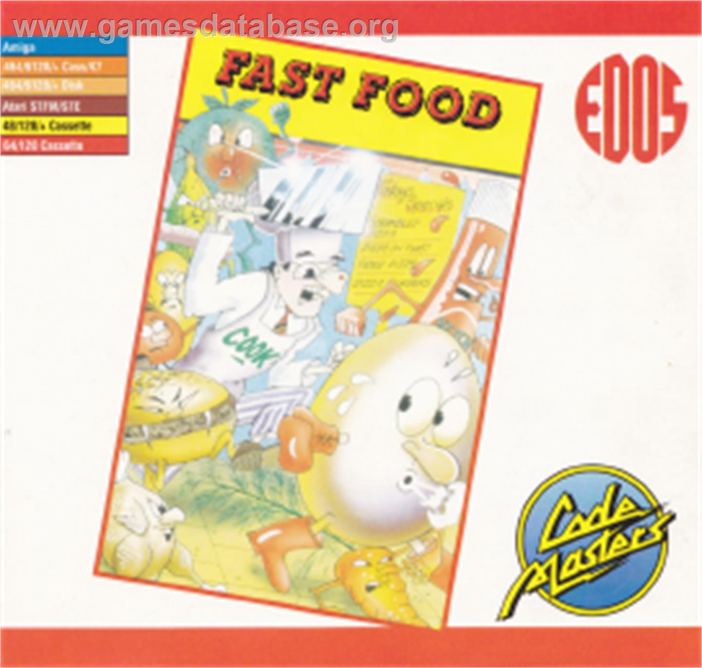 Fast Food Dizzy - Amstrad CPC - Artwork - Box