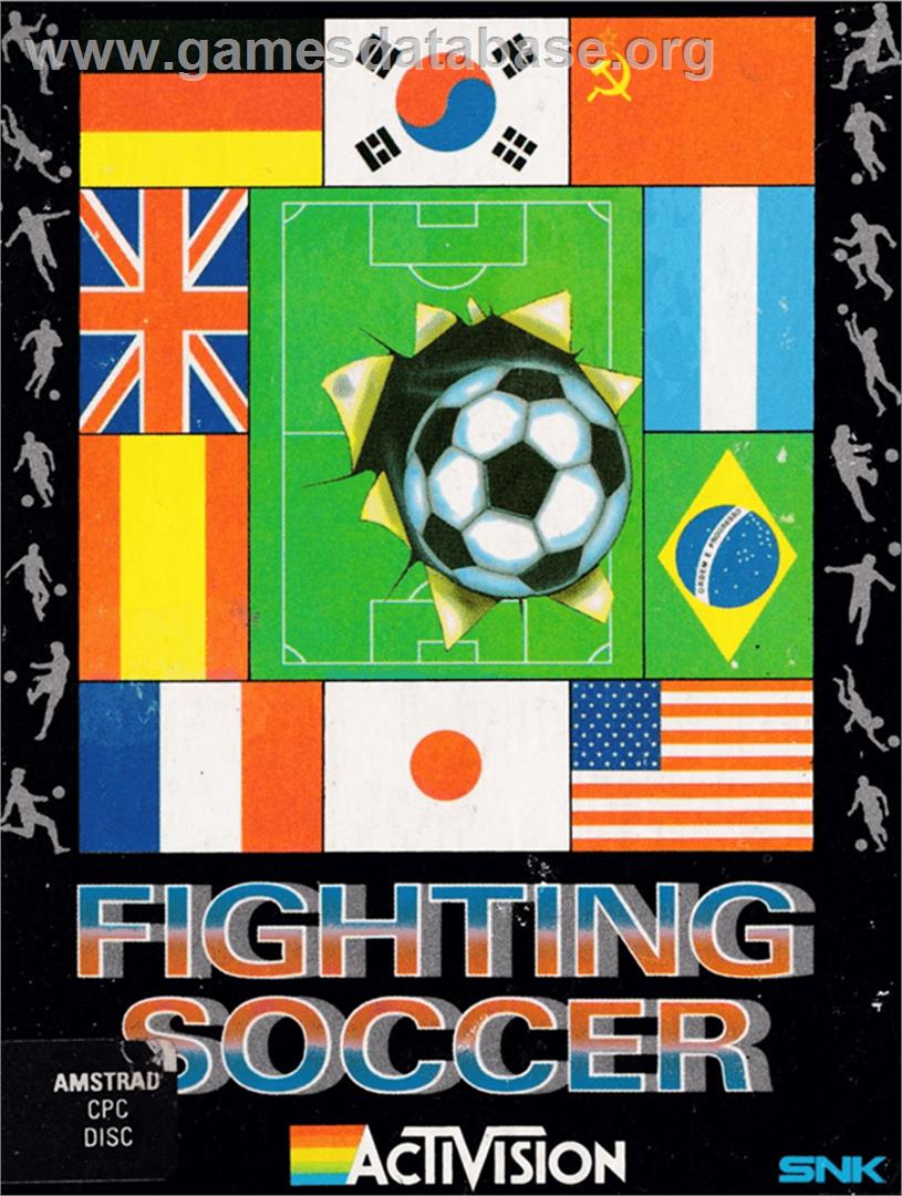 Fighting Soccer - Amstrad CPC - Artwork - Box