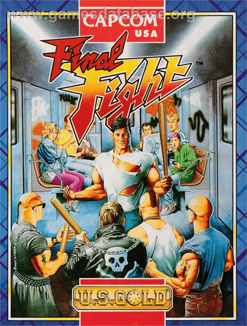 Final Fight - Amstrad CPC - Artwork - Box