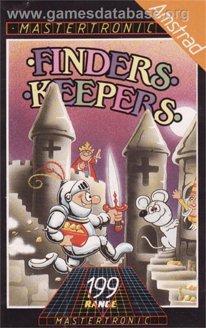 Finders Keepers - Amstrad CPC - Artwork - Box