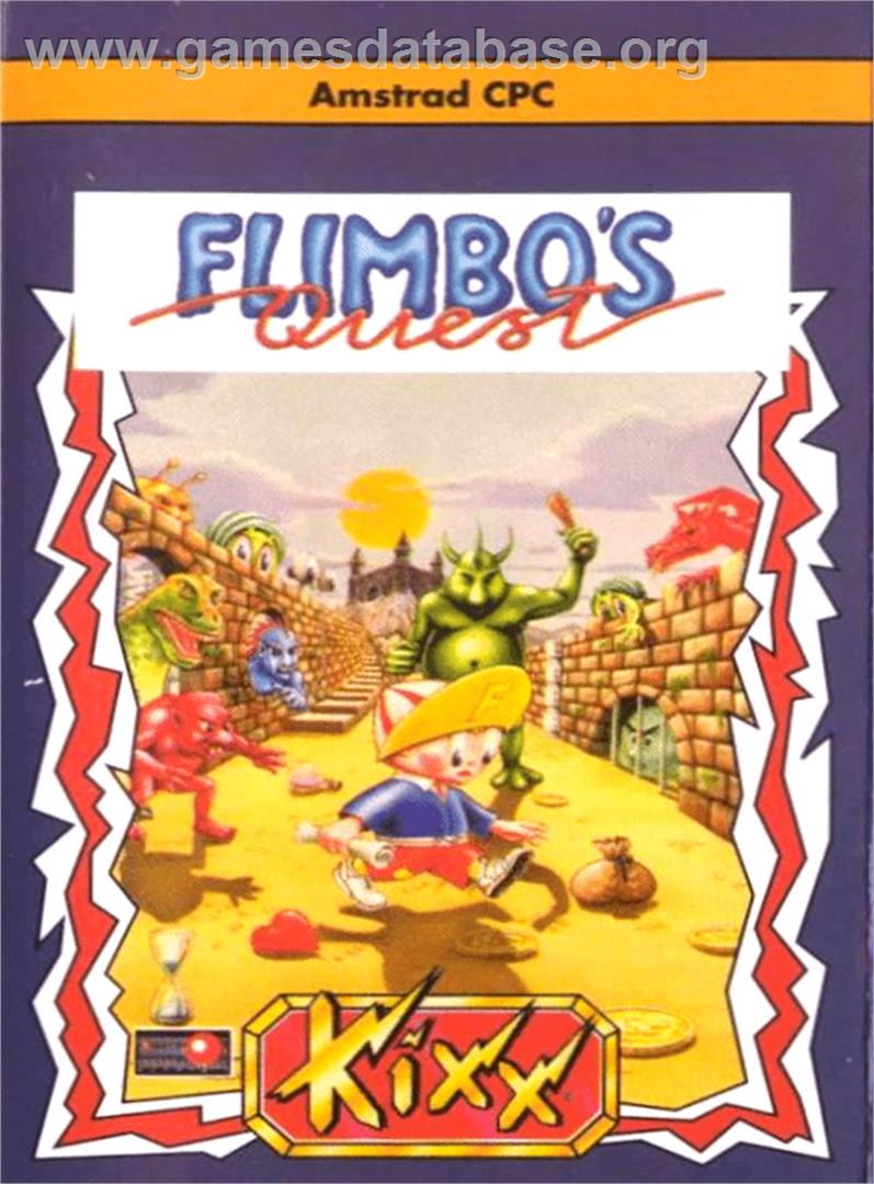 Flimbo's Quest - Amstrad CPC - Artwork - Box