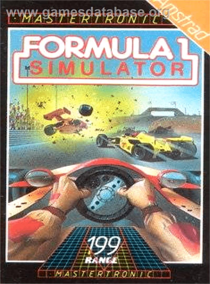 Formula 1 Simulator - Amstrad CPC - Artwork - Box