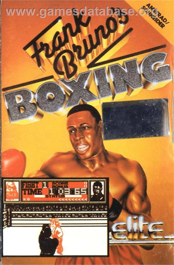 Frank Bruno's Boxing - Amstrad CPC - Artwork - Box