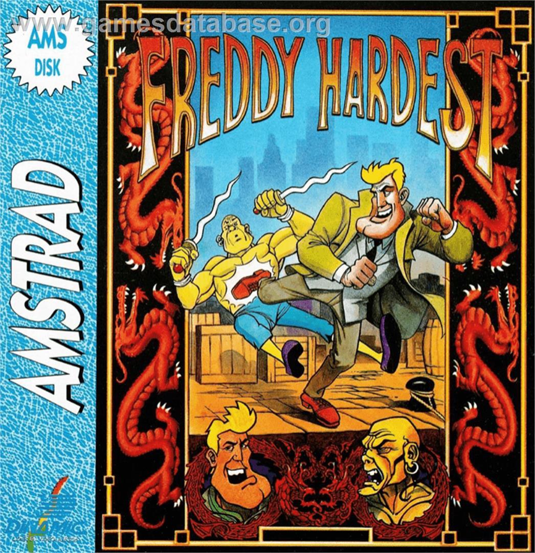 Freddy Hardest in South Manhattan - Amstrad CPC - Artwork - Box