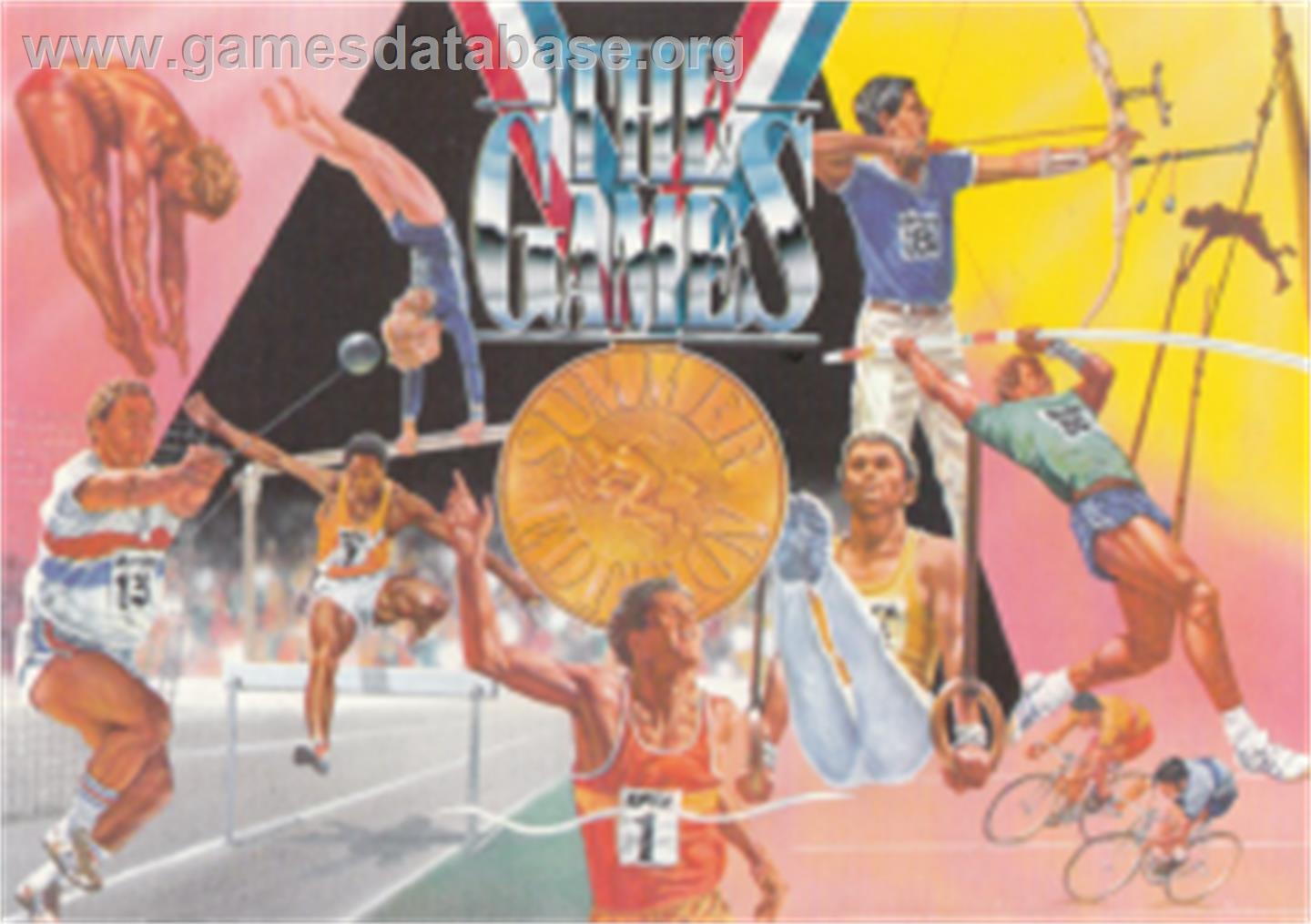 Games: Summer Edition - Amstrad CPC - Artwork - Box