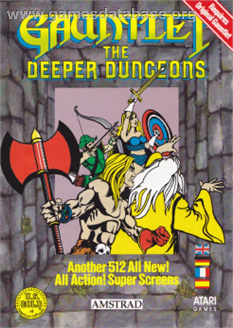 Gauntlet the Deeper Dungeons - Amstrad CPC - Artwork - Box