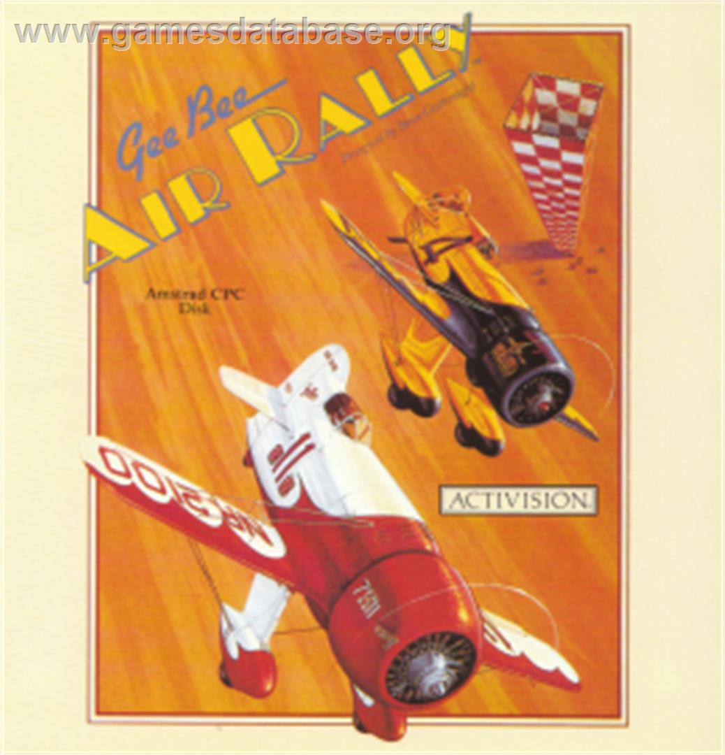 Gee Bee Air Rally - Amstrad CPC - Artwork - Box
