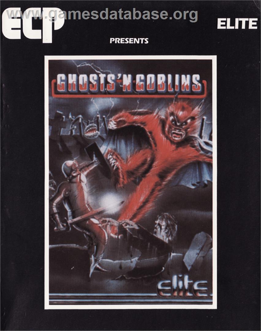 Ghosts'n Goblins - Amstrad CPC - Artwork - Box