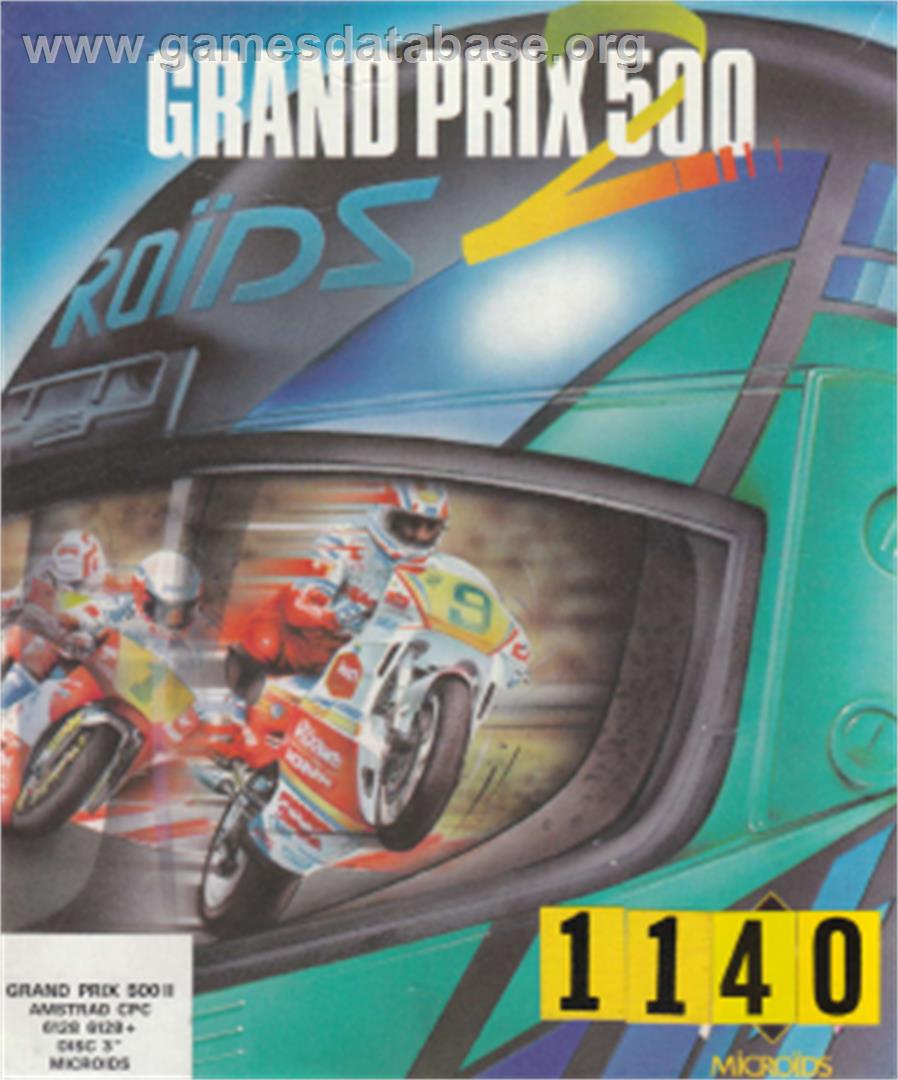 Grand Prix 500 2 - Amstrad CPC - Artwork - Box