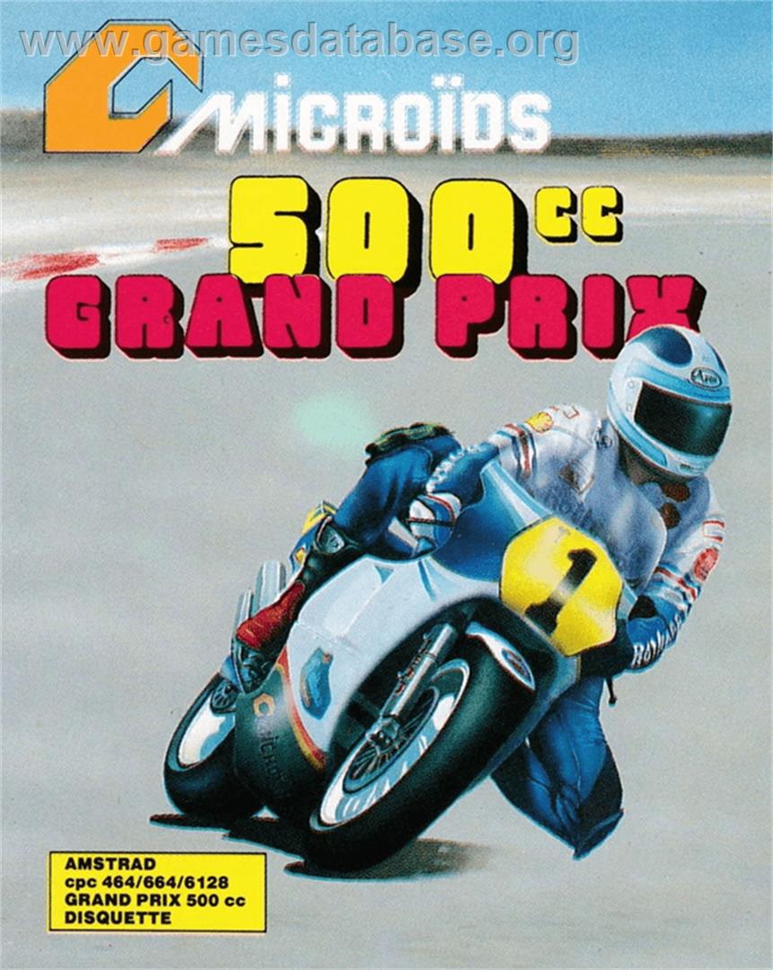 Grand Prix 500 cc - Amstrad CPC - Artwork - Box