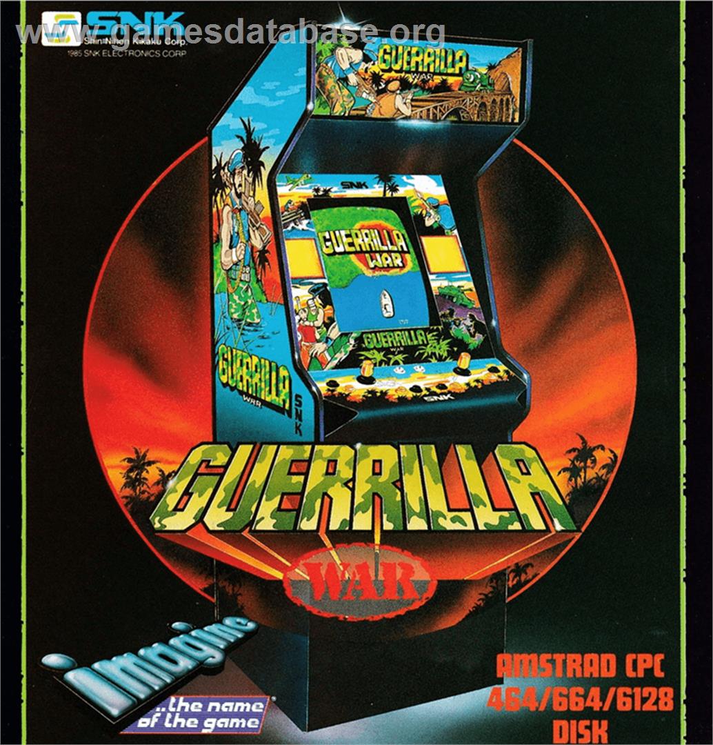 Guerrilla War - Amstrad CPC - Artwork - Box