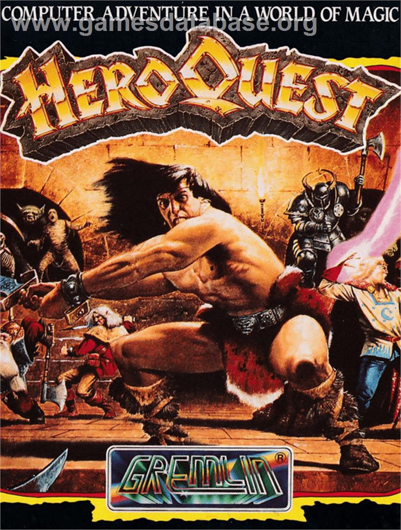 Hero Quest: Return of the Witch Lord - Amstrad CPC - Artwork - Box