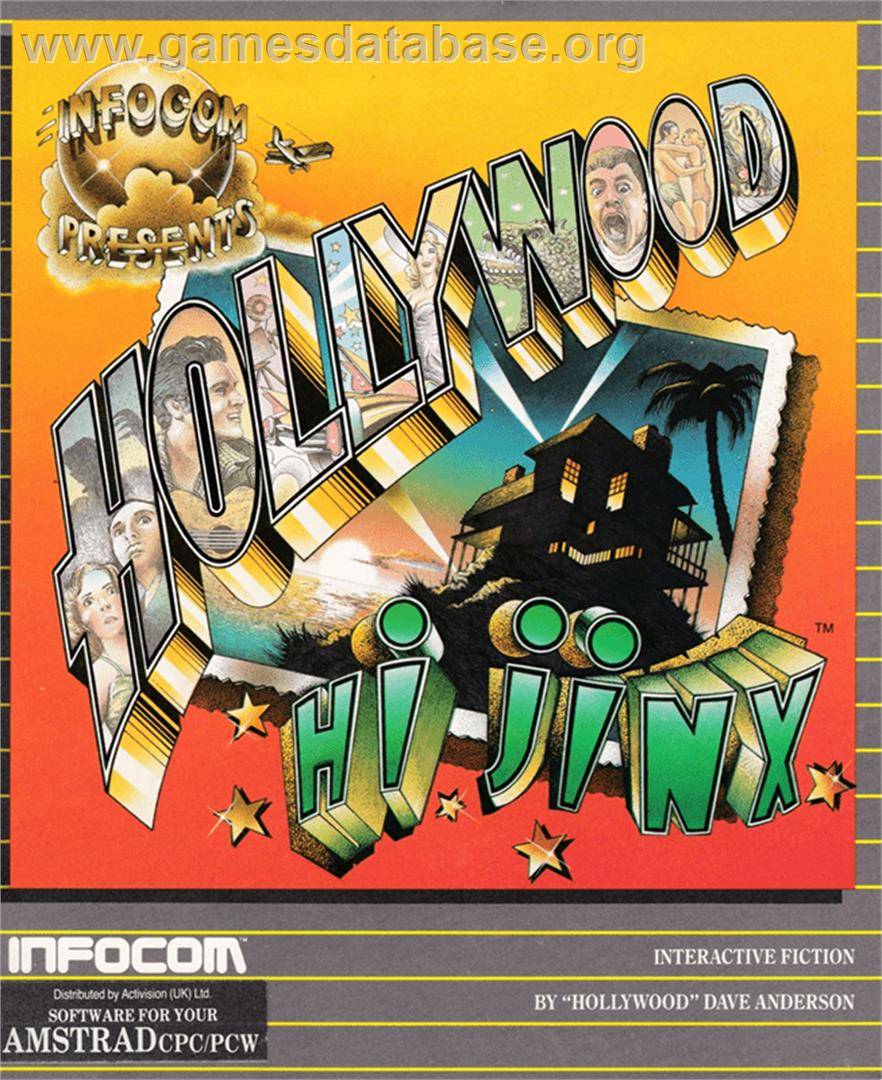 Hollywood Hijinx - Amstrad CPC - Artwork - Box