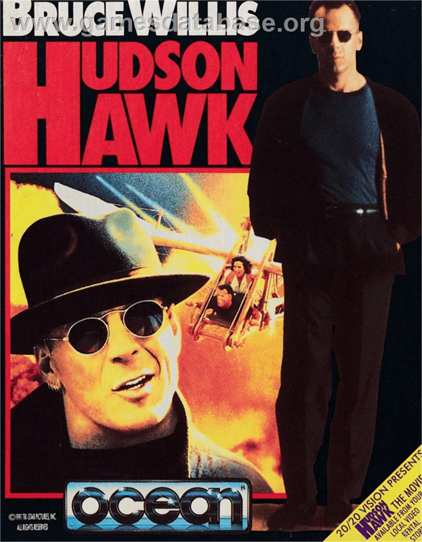 Hudson Hawk - Amstrad CPC - Artwork - Box