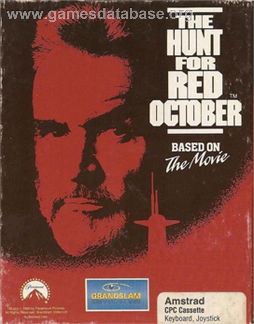 Hunt for Red October - Amstrad CPC - Artwork - Box