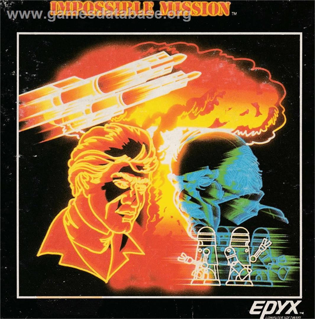 Impossible Mission - Amstrad CPC - Artwork - Box