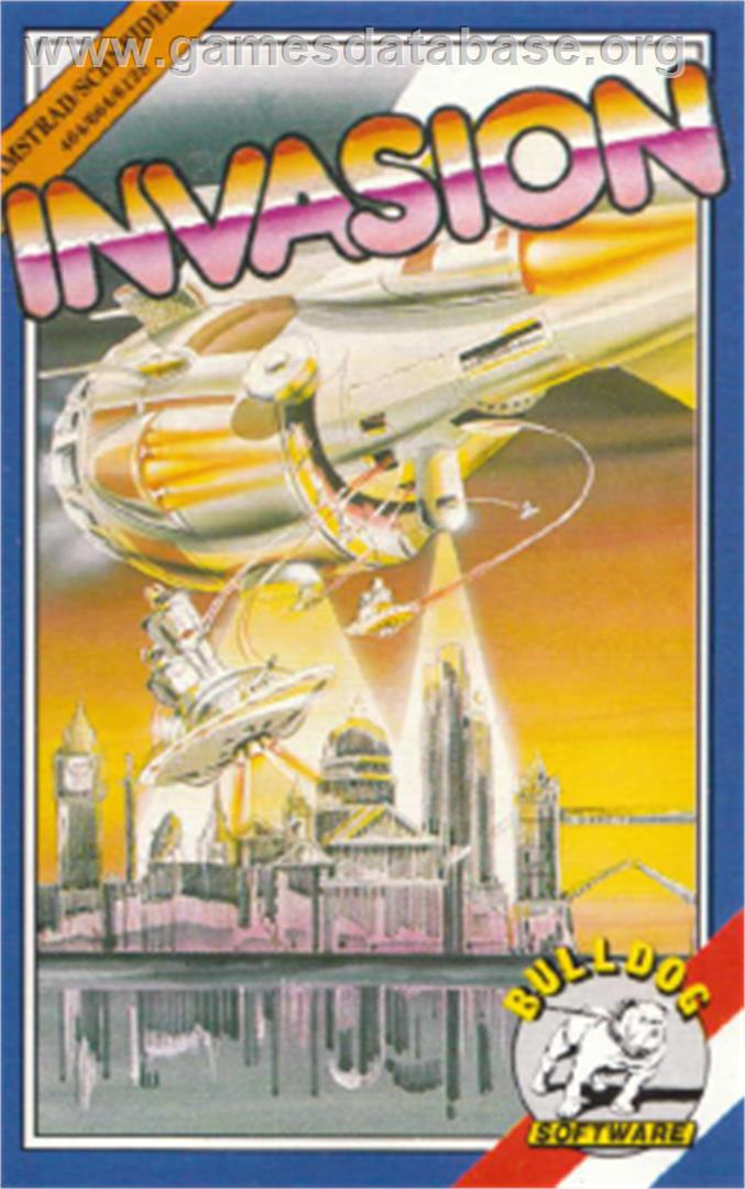 Invasion - Amstrad CPC - Artwork - Box