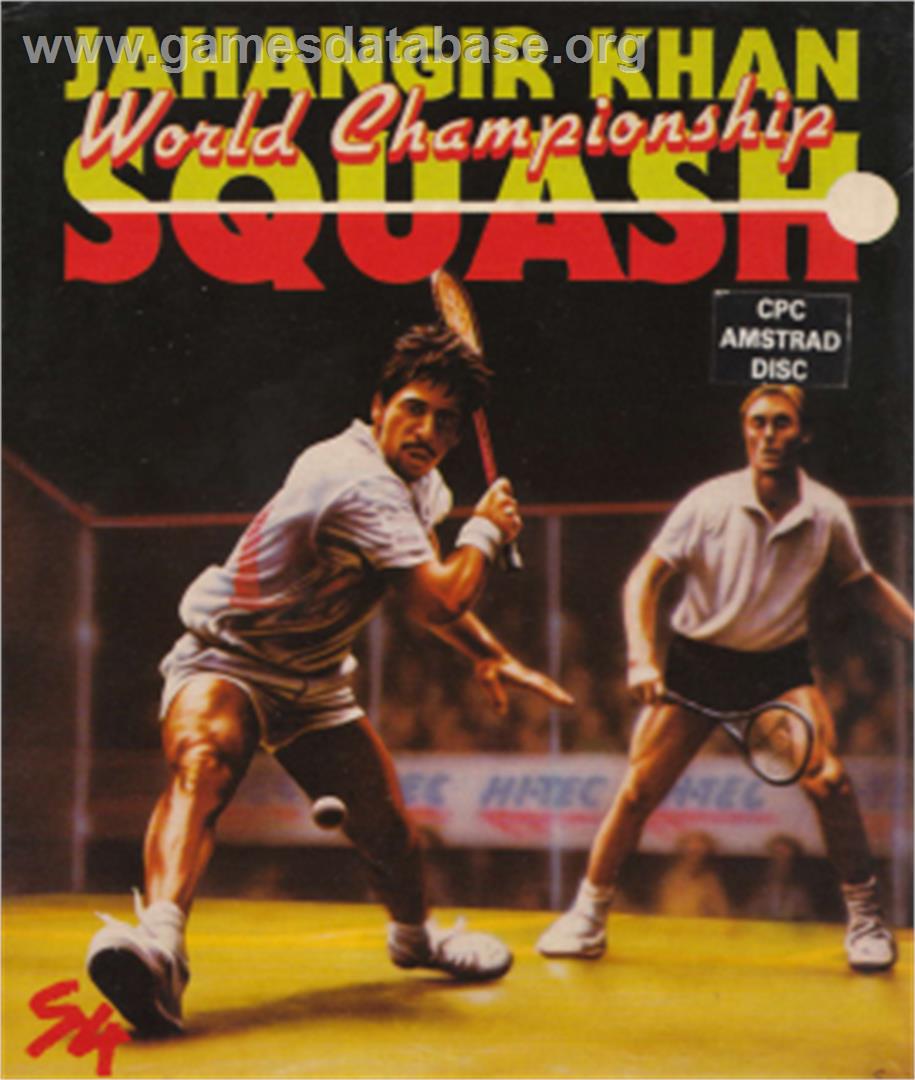 Jahangir Khan's World Championship Squash - Amstrad CPC - Artwork - Box