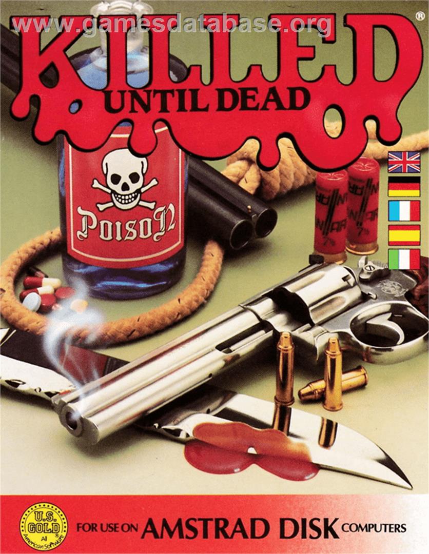 Killed Until Dead - Amstrad CPC - Artwork - Box