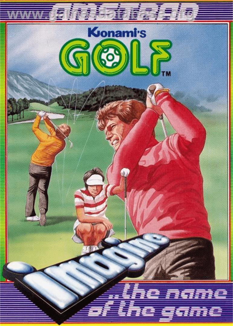 Konami's Golf - Amstrad CPC - Artwork - Box