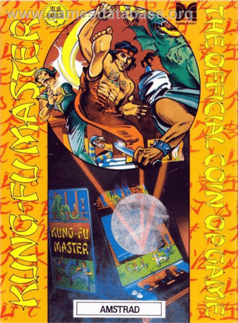 Kung-Fu Master - Amstrad CPC - Artwork - Box