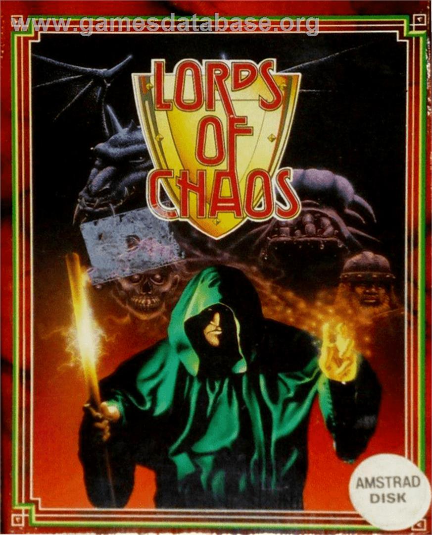 Lords of Chaos - Amstrad CPC - Artwork - Box