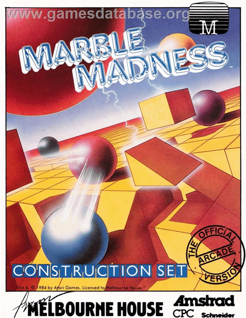 Marble Madness Construction Set - Amstrad CPC - Artwork - Box