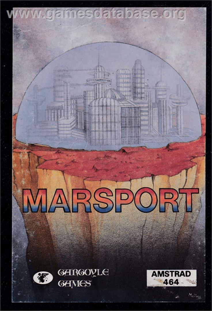 Marsport - Amstrad CPC - Artwork - Box