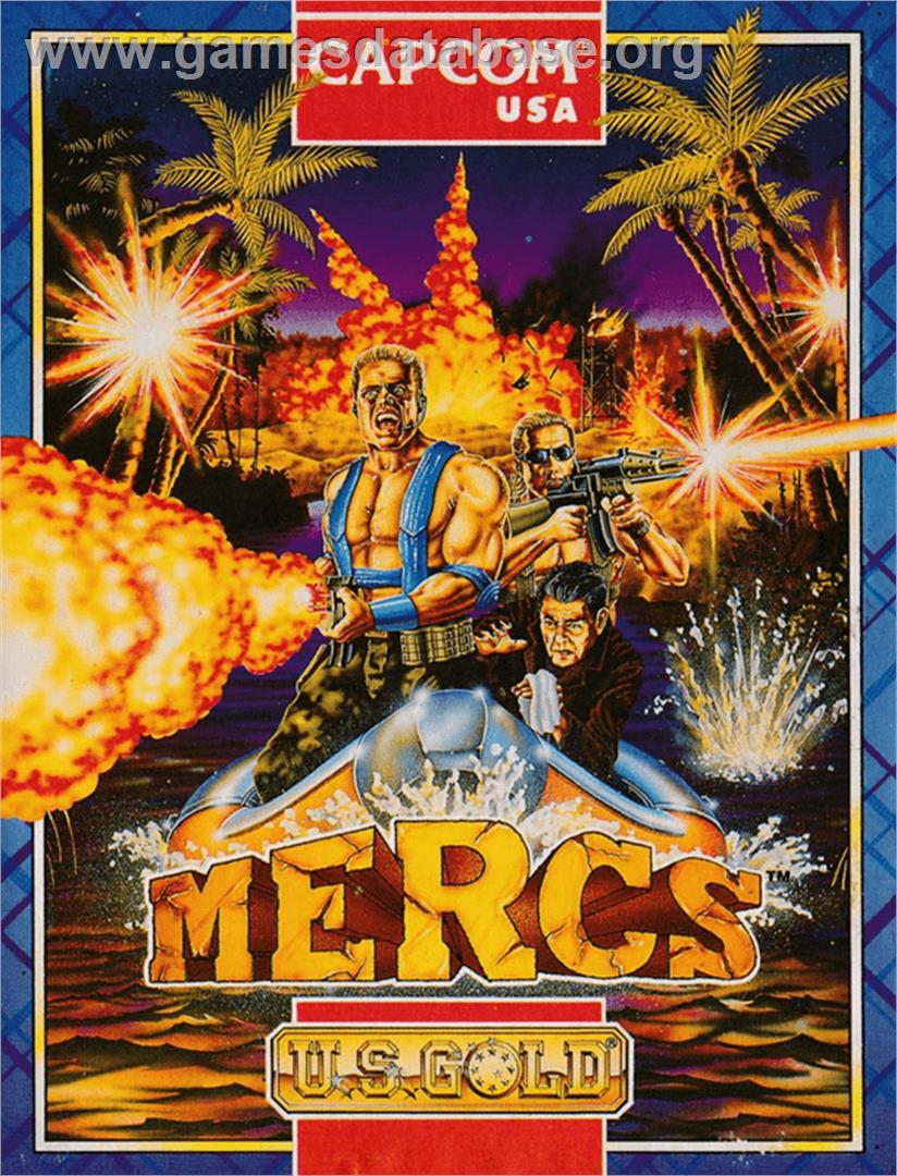 Mercs - Amstrad CPC - Artwork - Box