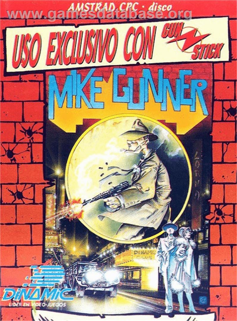 Mike Gunner - Amstrad CPC - Artwork - Box