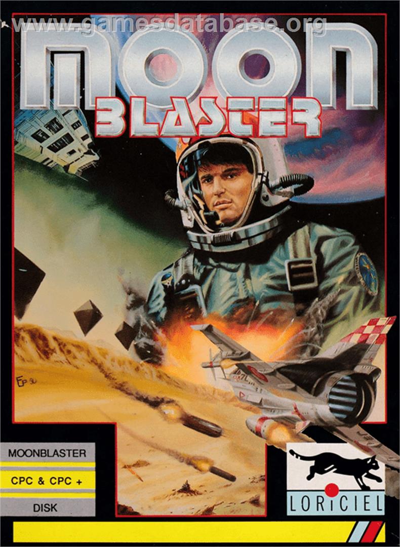 Moon Blaster - Amstrad CPC - Artwork - Box