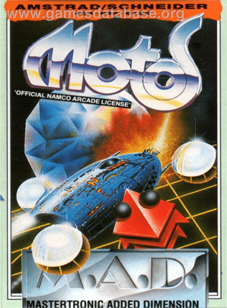 Motos - Amstrad CPC - Artwork - Box