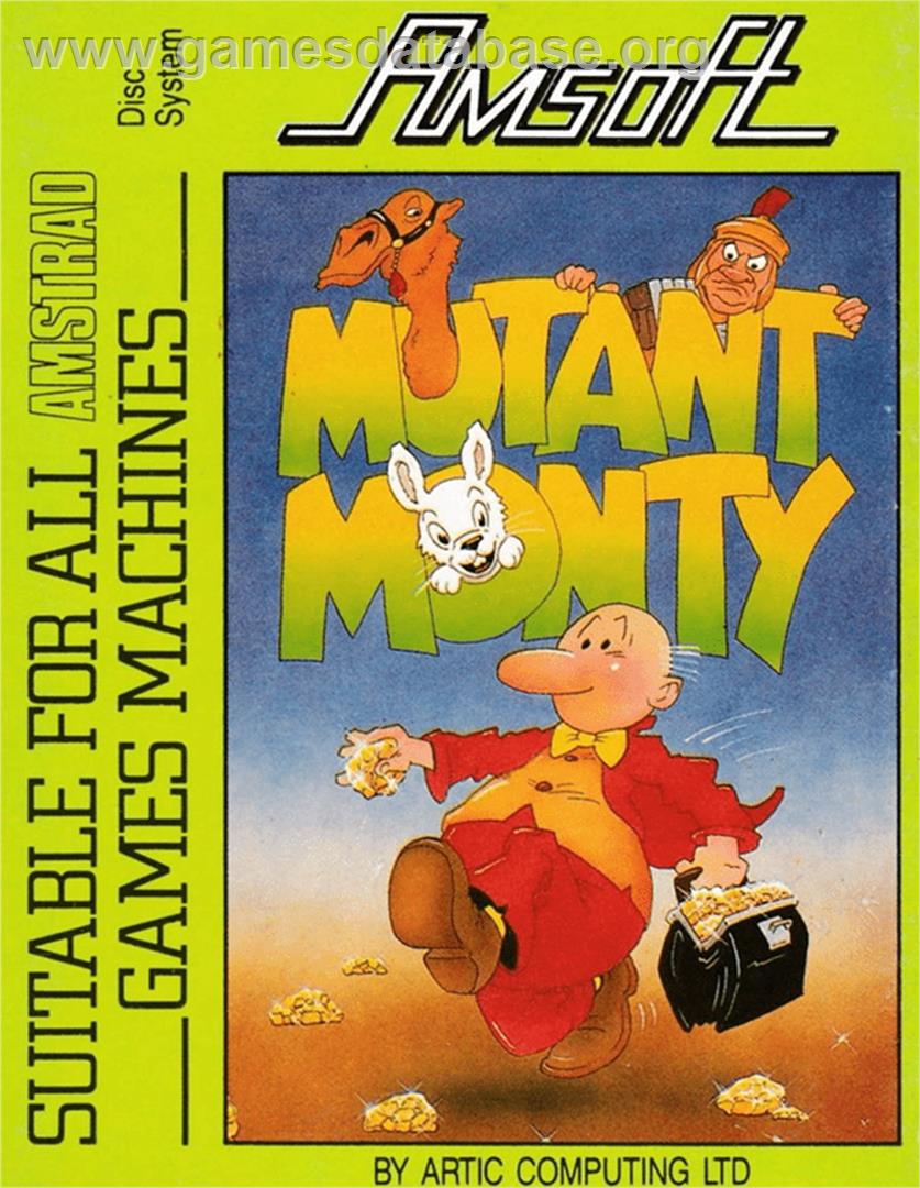 Mutant Monty - Amstrad CPC - Artwork - Box