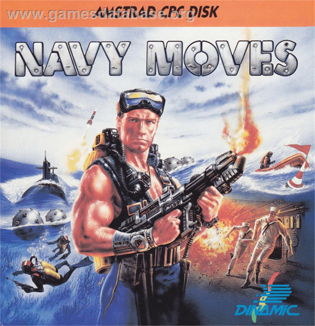 Navy Moves - Amstrad CPC - Artwork - Box