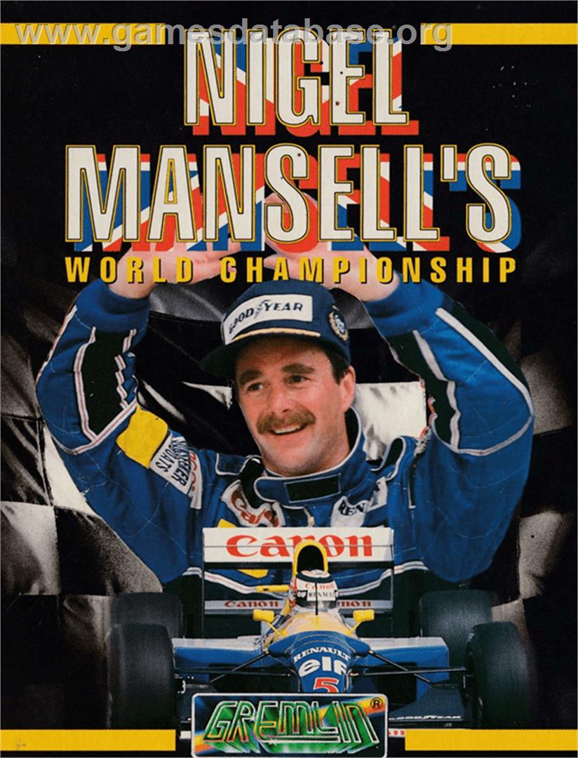 Nigel Mansell's World Championship - Amstrad CPC - Artwork - Box