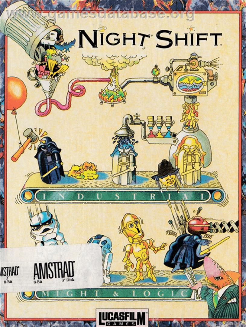 Night Shift - Amstrad CPC - Artwork - Box