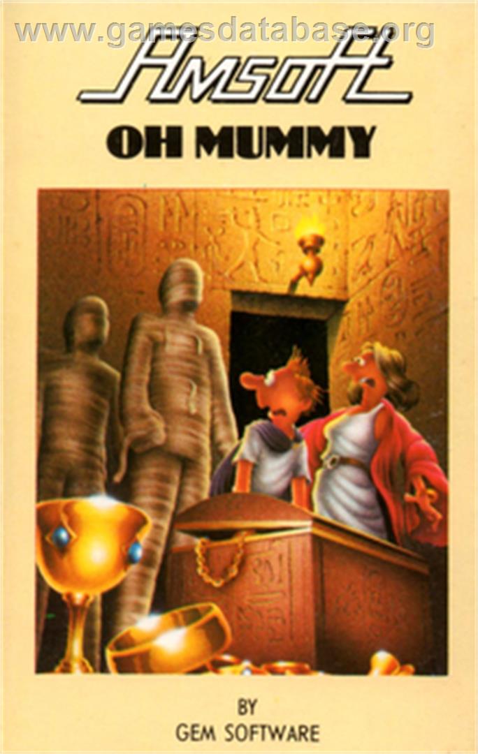 Oh Mummy - Amstrad CPC - Artwork - Box