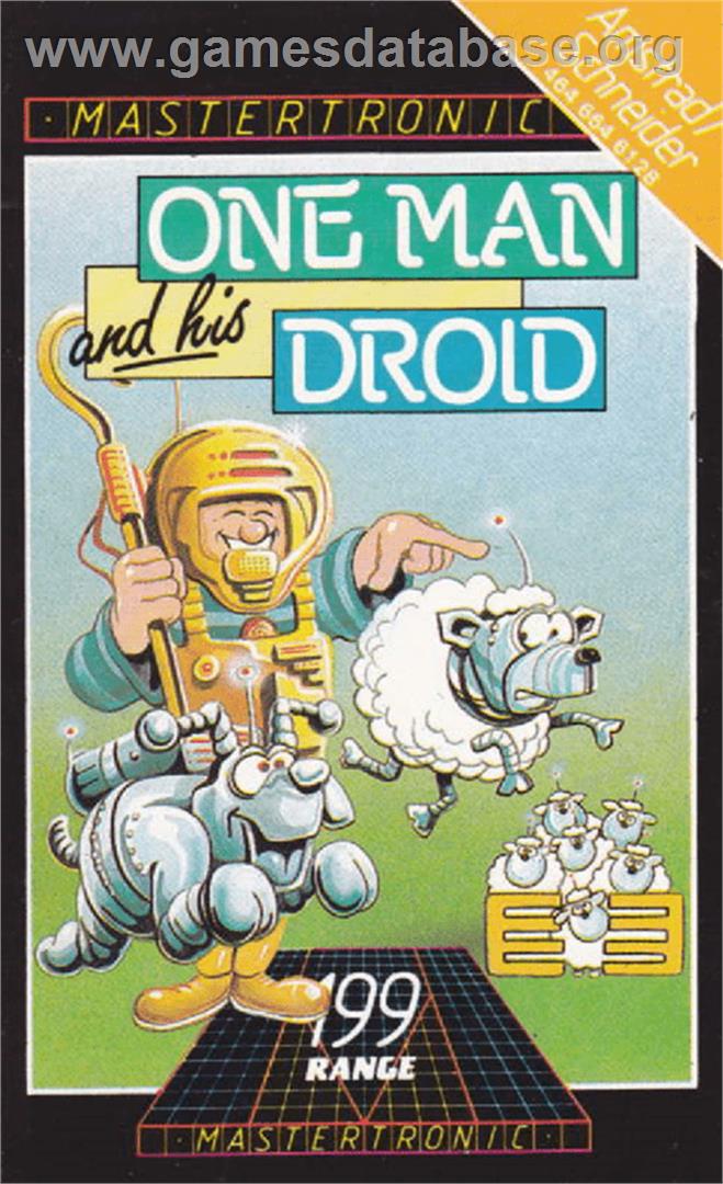 One Man and his Droid - Amstrad CPC - Artwork - Box
