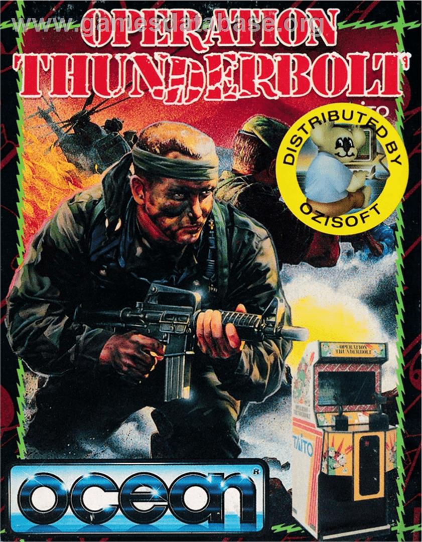 Operation Thunderbolt - Amstrad CPC - Artwork - Box