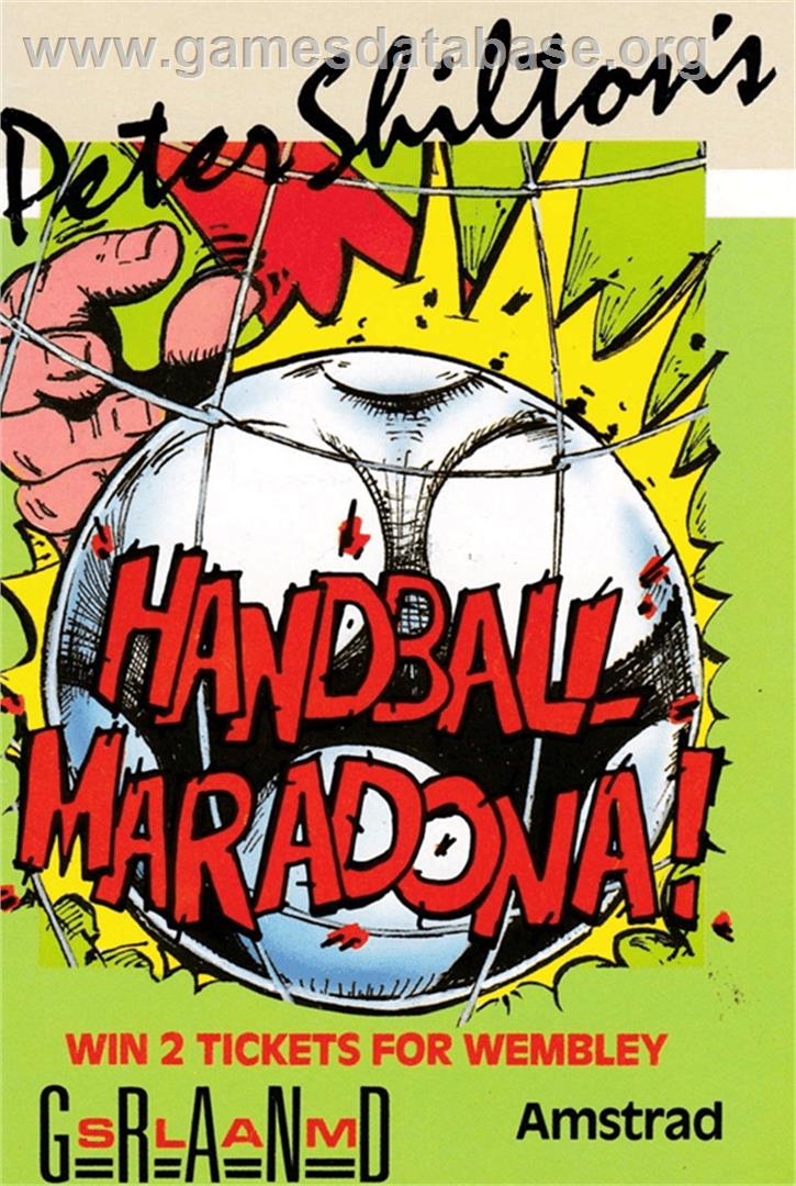 Peter Shilton's Handball Maradona - Amstrad CPC - Artwork - Box