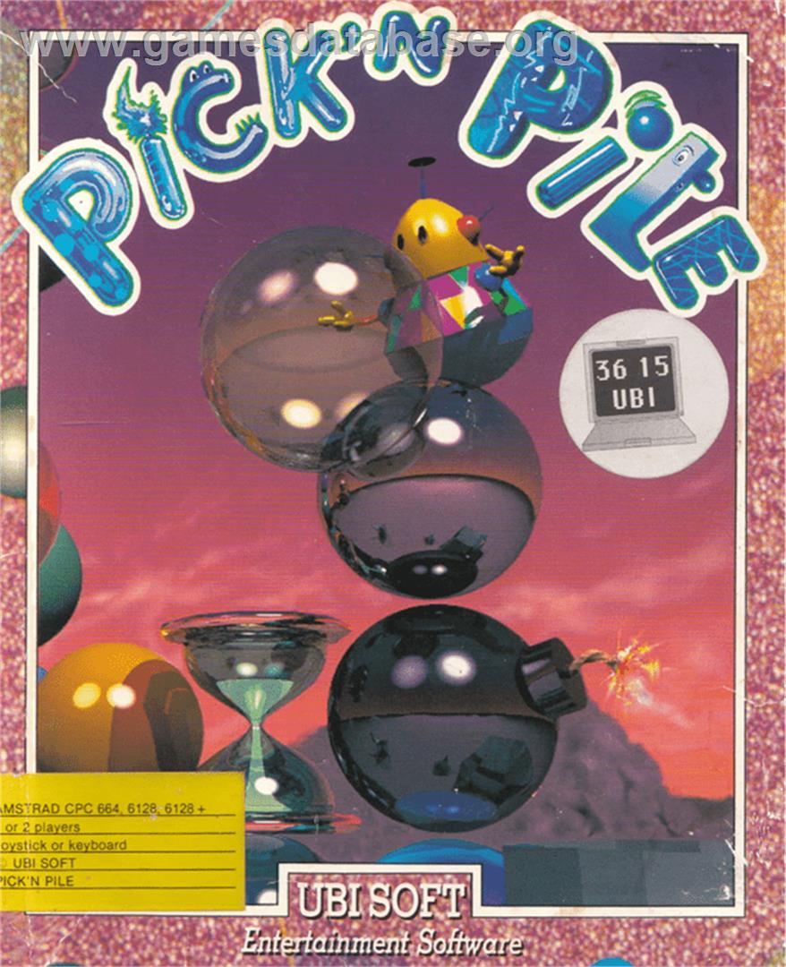 Pick 'n' Pile - Amstrad CPC - Artwork - Box