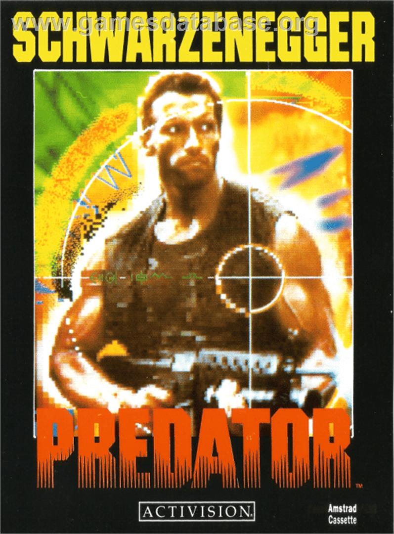 Predator - Amstrad CPC - Artwork - Box