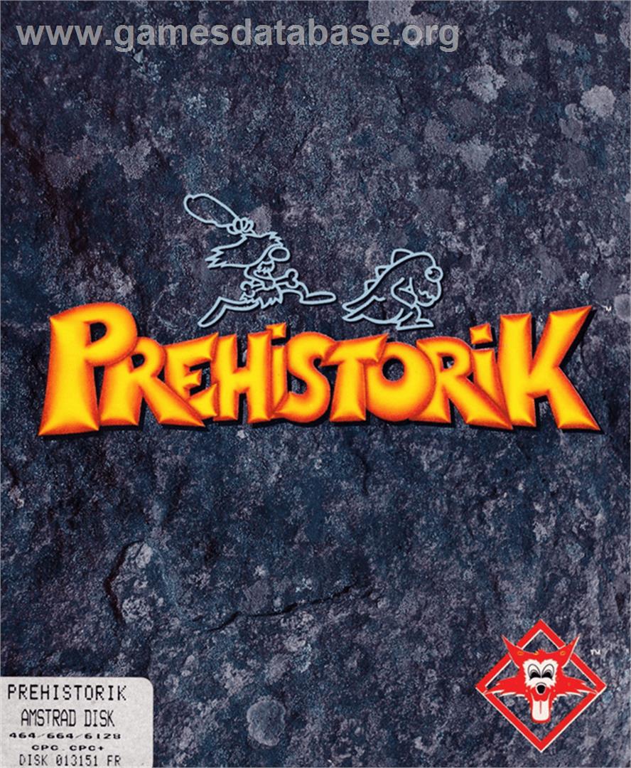 Prehistorik - Amstrad CPC - Artwork - Box