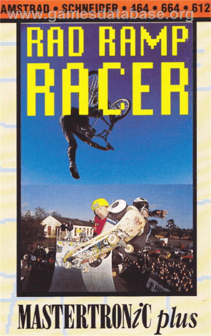 Rad Ramp Racer - Amstrad CPC - Artwork - Box