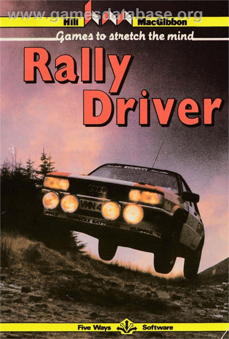 Rally Driver - Amstrad CPC - Artwork - Box