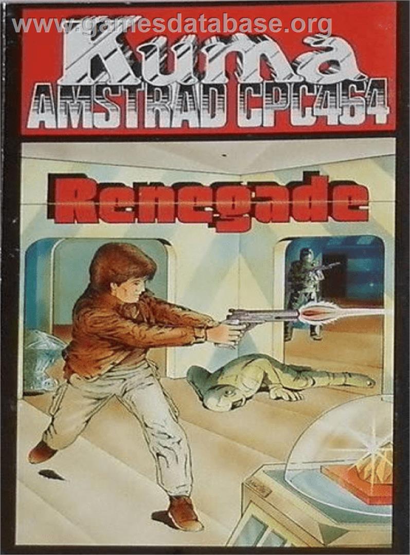 Renegade - Amstrad CPC - Artwork - Box
